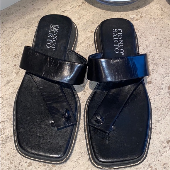 Franco Sarto Shoes - Franco Sarto leather sandals.